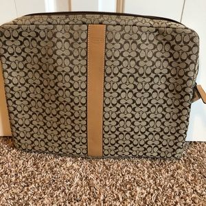 Coach laptop sleeve
